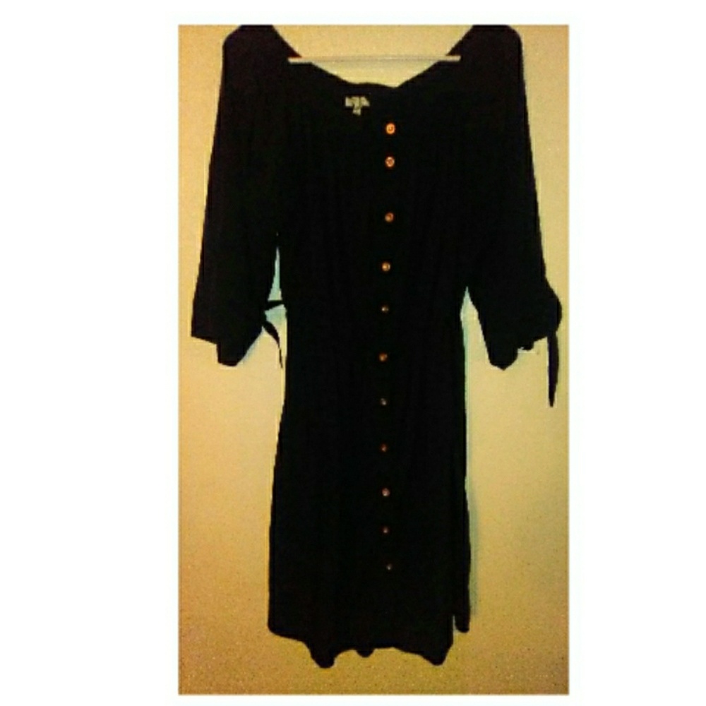 Speed Control Black Dress.
